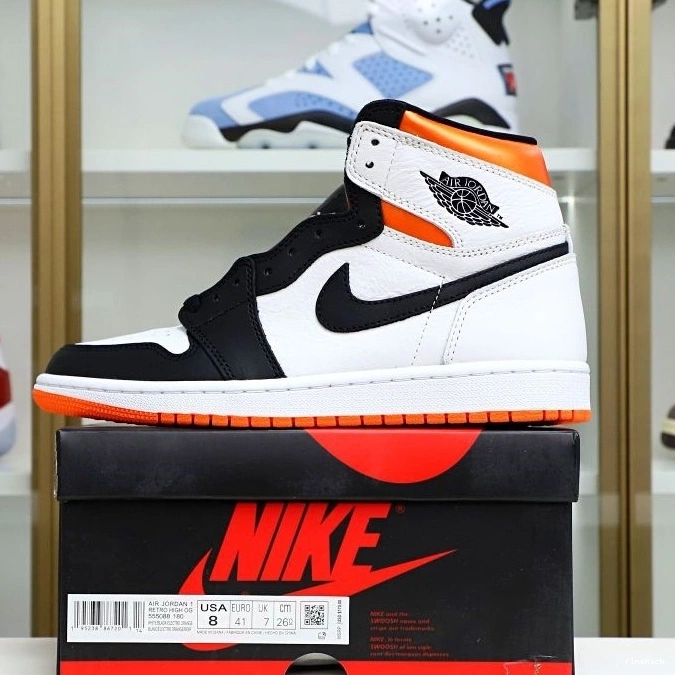 1 Orange' OG Jordan Air Electro High Retro 0724